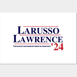 Daniel Larusso and Johnny Lawrence for President, Eagle Fang & Miyagi-Do Posters and Art